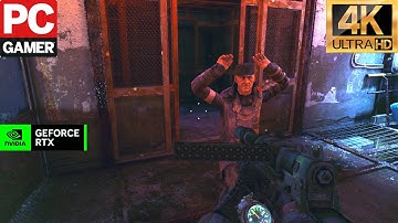 METRO LAST LIGHT : REDUX  4K Ultra Graphics Gameplay Part 5 _  PC 4K 60FPS