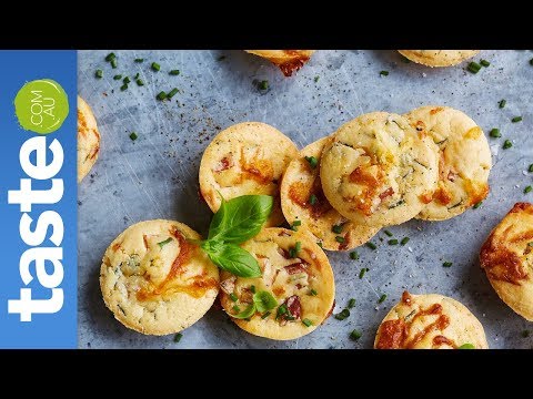 Mini Ham And Cheese Quiche