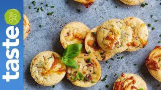 17 minute mini quiches | taste.com.au