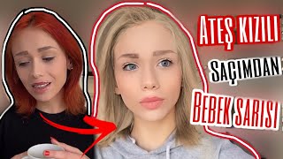 Ateş Kizili Saçlardan Bebek Sarisina Asya Gökçe