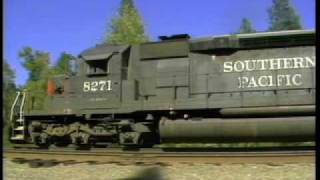 Southern Pacifics Shasta Division (DVD)
Southern Pacifics Shasta Division (DVD)
Pentrex presents one of the most scenic and busy railroad routes in Northern California, the Shasta Division of the Southern Pacific. The Valley and Black Butte Districts host a daily parade of heavy lumber and merchandise trains, joined by an ever-increasing number of intermodal movements. Our coverage of this division starts in Redding, California and continues to Grass Lake.
Trains cross the spectacular Redding Trestle as they start upgrade into the mountains. The constantly twisting route follows the Sacramento River to Dunsmuir. Here, diesels are added to many of the trains for the battle through Cantara Loop and up the stiff 2.1% grade through Azalea. Continuing east from Black Butte, trains climb a constant 1.4% grade as they skirt their way around the base of majestic Mt. Shasta. Pentrex is proud of this look at the trains of Southern Pacifics Shasta Division battling their way through ever-changing and spectacular scenery. Your will see trains crossing high trestles on the route and grinding up the steep grades to the summit at Grass Lake. A large number of trains with a great variety of motive power are shown against the seasonal backdrops of summers long days and winters snow-covered mountains. Southern Pacifics Shasta Division (DVD)