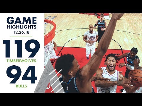 Full Game Highlights: Minnesota Timberwolves Highlights at Chicago Bulls