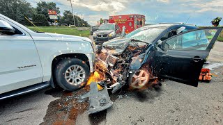 DASH CAM USED AS EVIDENCE IN CAR CRASH