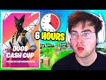 I Played 6 HOURS of Cash Cups and This Happened... (Fortnite Competitive)