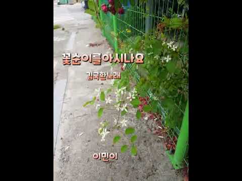 꽃순이를아시나요 김국환노래(이민이)꾀꼬리목소리 🧨🧨🧨