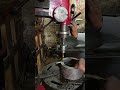 Machine working