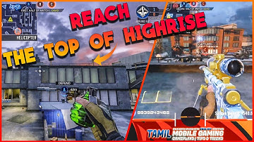 How To Reach The Top Of Highrise Map Cod Mobile | Highrise secret spot