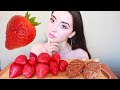 ПРОБЛЕМЫ БРАТА В ШКОЛЕ / МОРОЖЕНОЕ И КЛУБНИКА / MUKBANG asmr Ayka Emilly