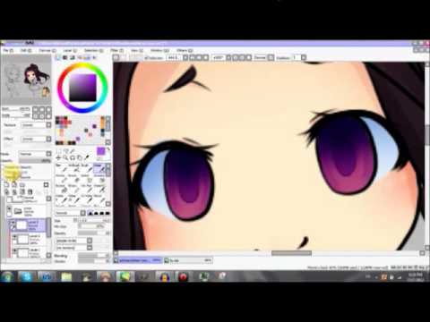 Anime Eye Tutorial Sai Youtube