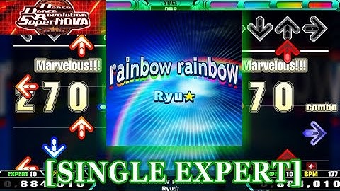 【DDR SN】 rainbow rainbow [SINGLE EXPERT] 譜面確認＋クラップ