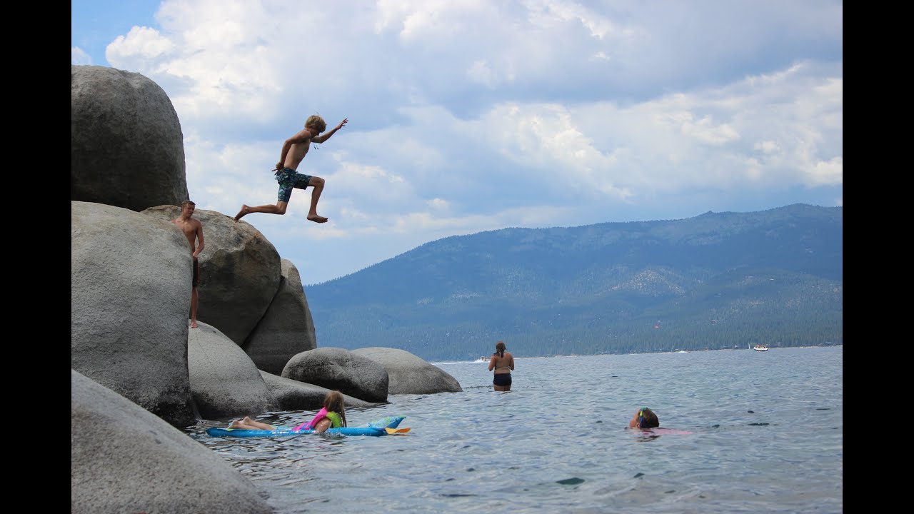 Lake Tahoe Cliff Jump YouTube