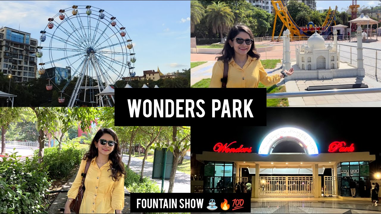 Wonders Park, Nerul Best amusement park in Navi Mumbai Vaibhavi