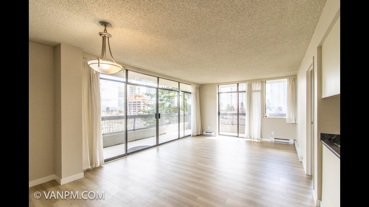 Burnaby Metrotown Condo For Rent 2 Bed 1 Bath Wraparound Balcony 1
