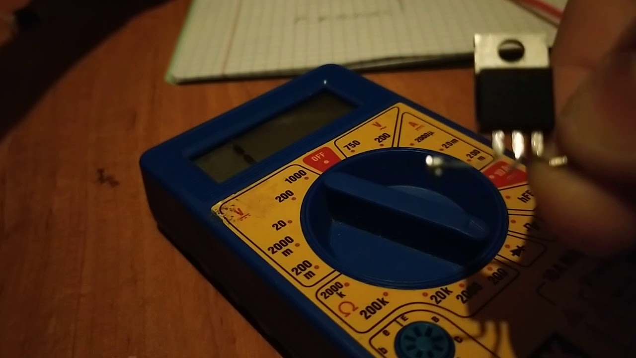 Как проверить на исправность полевой транзистор MOSFET - YouTube