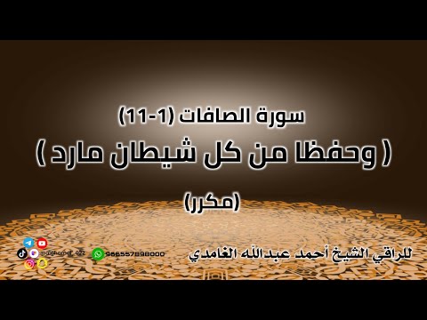 وحفظا من كل شيطان مارد مكرر