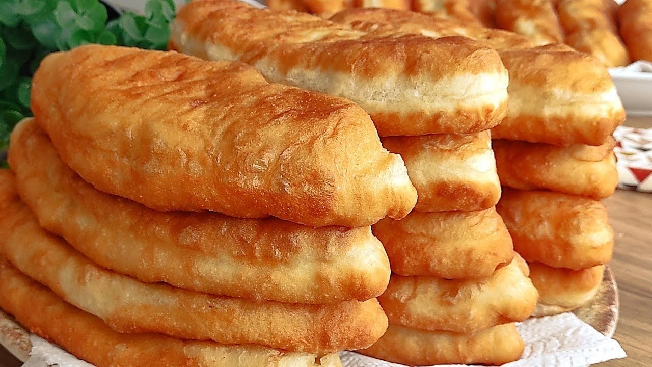 KAHVALTIDA YAPTIM ANINDA BİTTİ 🤤 PUF PUF PİŞİ TARİFİ ‼️ KOLAY HAMUR KIZARTMASI.