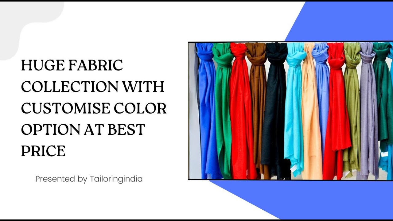 Custom dyed fabric with 100+ verity #fabric #cottonfabric #tailoringindia #viscosefabric #purecotton