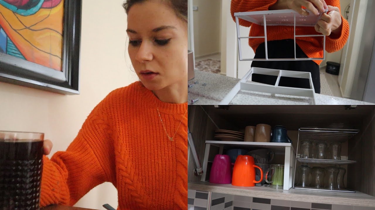 MUTFAĞI DÜZENLİYORUZ! pratik şeyler hazırlıyoruz, mini market alışverişi