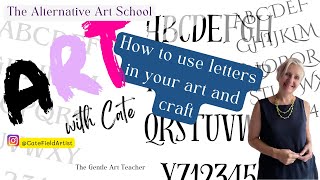 Alphabet Artistry: Creative Ways to Use Letters in Art and Crafts screenshot 3