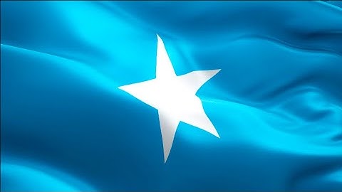 Somalia waving flag. National 3d Mogadishu flag waving. Sign of Somali‎. Somalia flag H