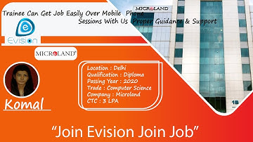 Congrats ,Komal | Computers Engineer |Delhi NCR | Salary 3 LPA |Join as System Engineer in MICROLAND