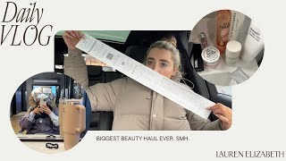 Daily Vlog: Losing My Mind, Biggest Beauty Haul Of My Life