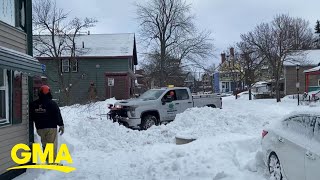 Concern for Buffalo residents after historic blizzard l GMA