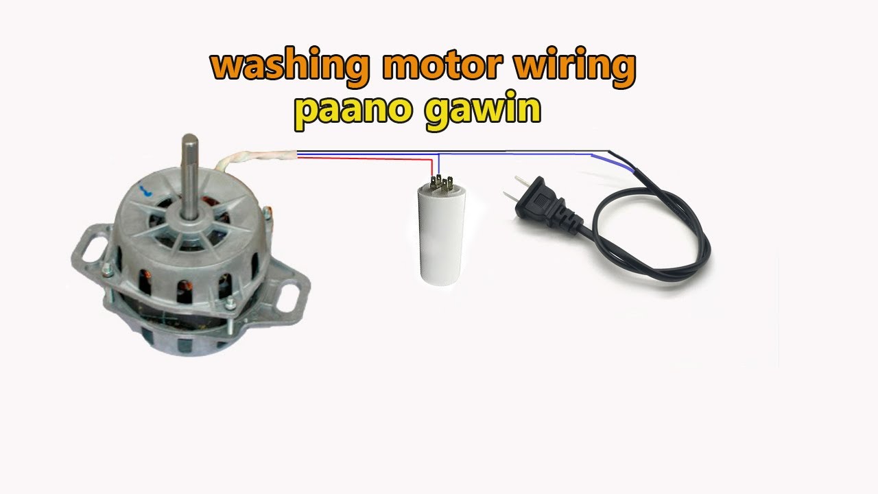 Basic Washing Machine Motor Wiring