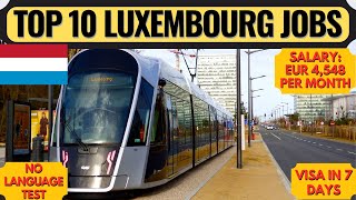 Luxembourg Country Work Visa | High Demand Jobs in Luxembourg | Schengen Visa | Dream Canada