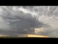 05-17-2021 Sterling City, TX - Ground Time Lapse of Dueling Cells and Mammatus of