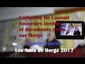 Catherine de launoit souvenirs indits et documents rares sur herg  partie 1  adh 2017