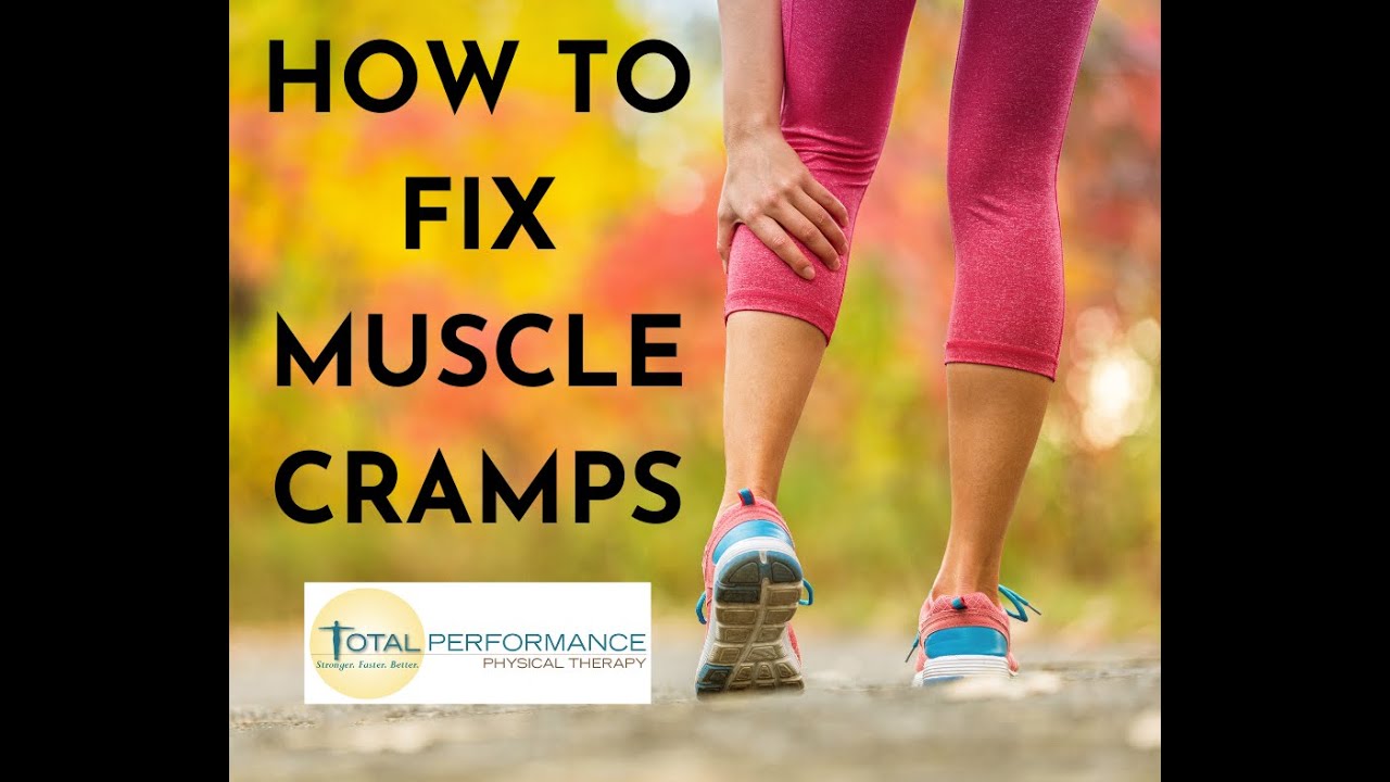 How to Fix Muscle Cramps - YouTube
