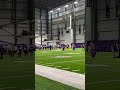J.J. McCarthy throws to Josh Oliver 🎯