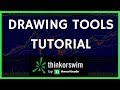 ThinkorSwim Basics Tutorial: Drawing Tools Tutorial for ...