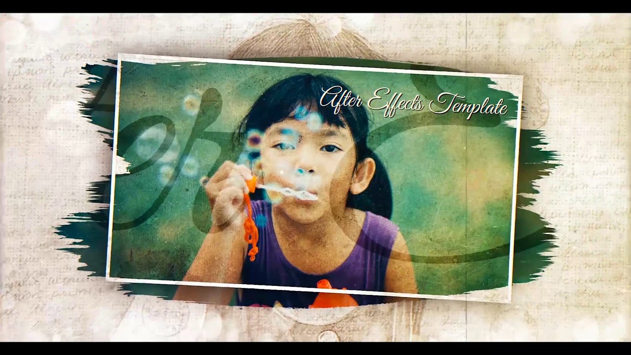 Vintage Memories Slideshow | After Effects Project Files - Videohive template