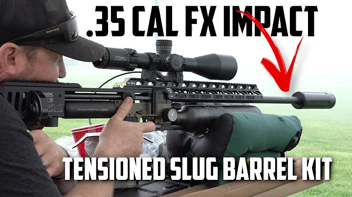 NEW FX Airguns Impact .35 cal Tensioned Slug Barrel Kit: Defending Airgunner Deer Camp!
