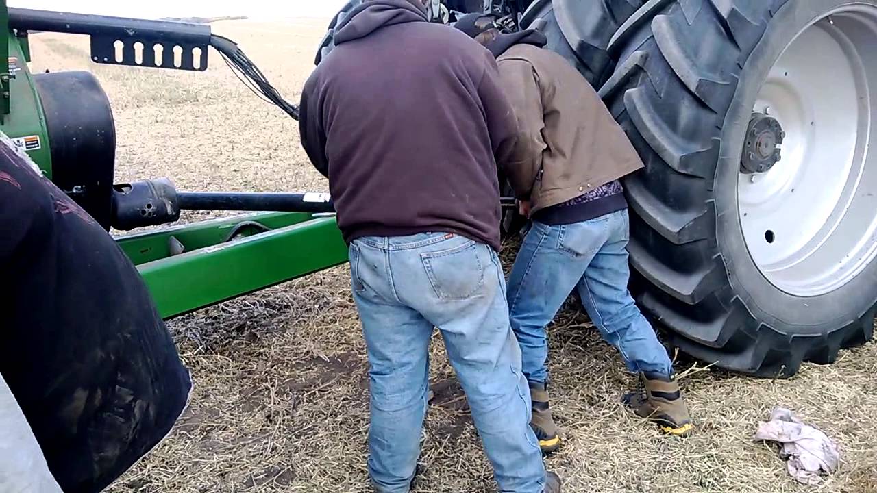 2 idiots remove pto shaft YouTube