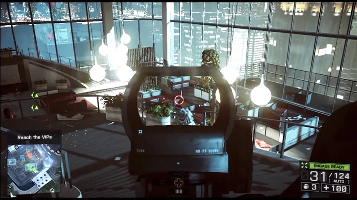 Battlefield 4 Campaign Clip - Rooftop Defence