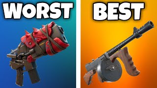 Ranking Every SMG… EVER!