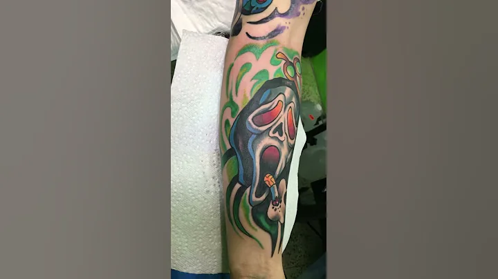 ghostface TATTOO BY ELVIN NIEVES