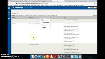 SpringBoard Workbook PDF Pages
