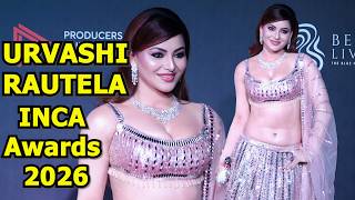 Urvashi Rautela Slays In Glam Lehenga Look At Inca Awards 2026