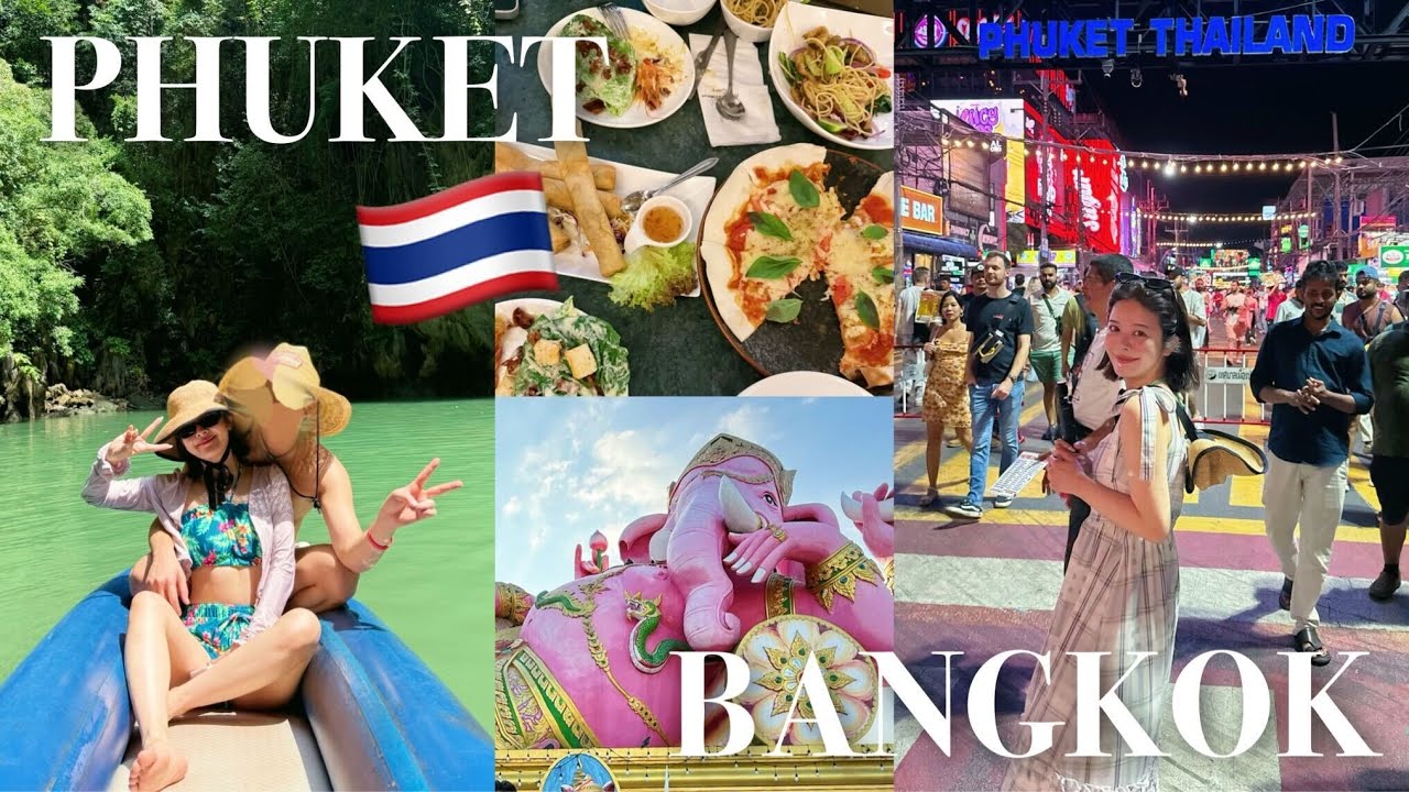 【タイVLOG🇹🇭】誕生日お祝い旅行🎂inプーケット＆バンコク！最高すぎて住みたい‥🥹🛺🤍