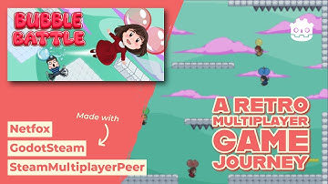 First Netfox Multiplayer Game on Steam | Bubble Battle