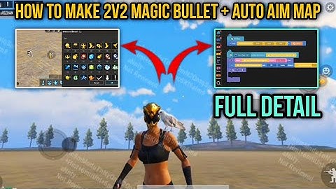 How To Make 2v2 Magic Bullet ( Auto Aim ) in WOW MODE - Full Detail