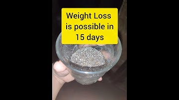 Thumbnail of Weight Loss in 15 days/Magic of One Spoon Chia Seeds/Go slim and trim/Fat burning/No workout/No Gym