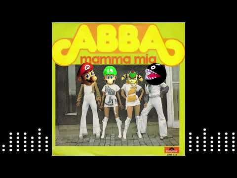 Abba's Mamma Mia but i replaced every "mamma mia" with mario