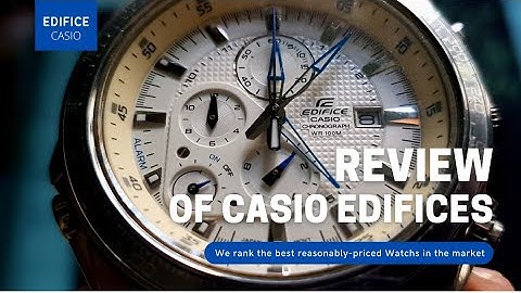 Casio Edifice EF-545 Review | Alarm | Stopwatch | Japan movt