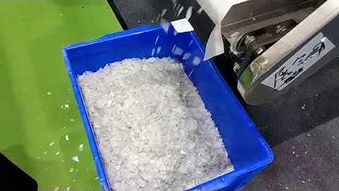 belt color sorter for sorting white plastic flake
