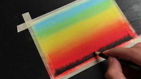 Cách Vẽ Tranh Phong Cảnh Bằng Sáp Dầu Đơn Giản Nhất Cho Người Mới Bắt Đầu